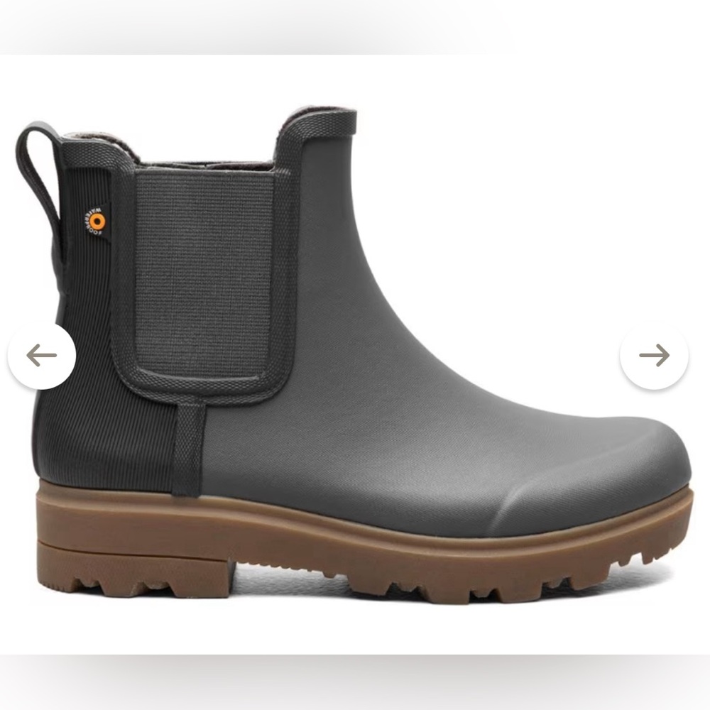 Bogs Holly Chelsea Boot - Gray size 11